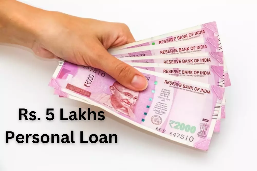 Apply for Rs. 5 Lakh Personal Loan